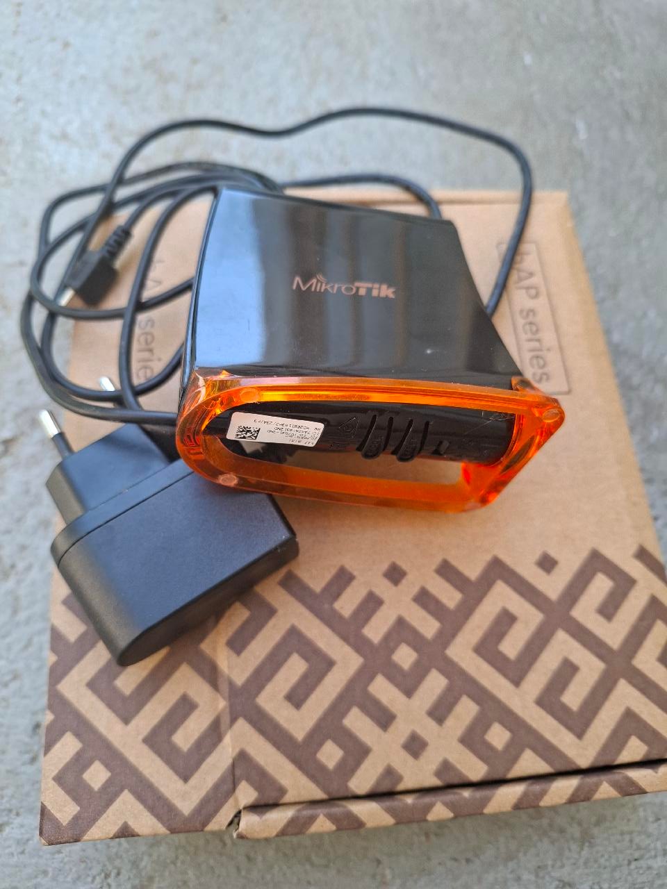 Mini Roteador MikroTik hAP