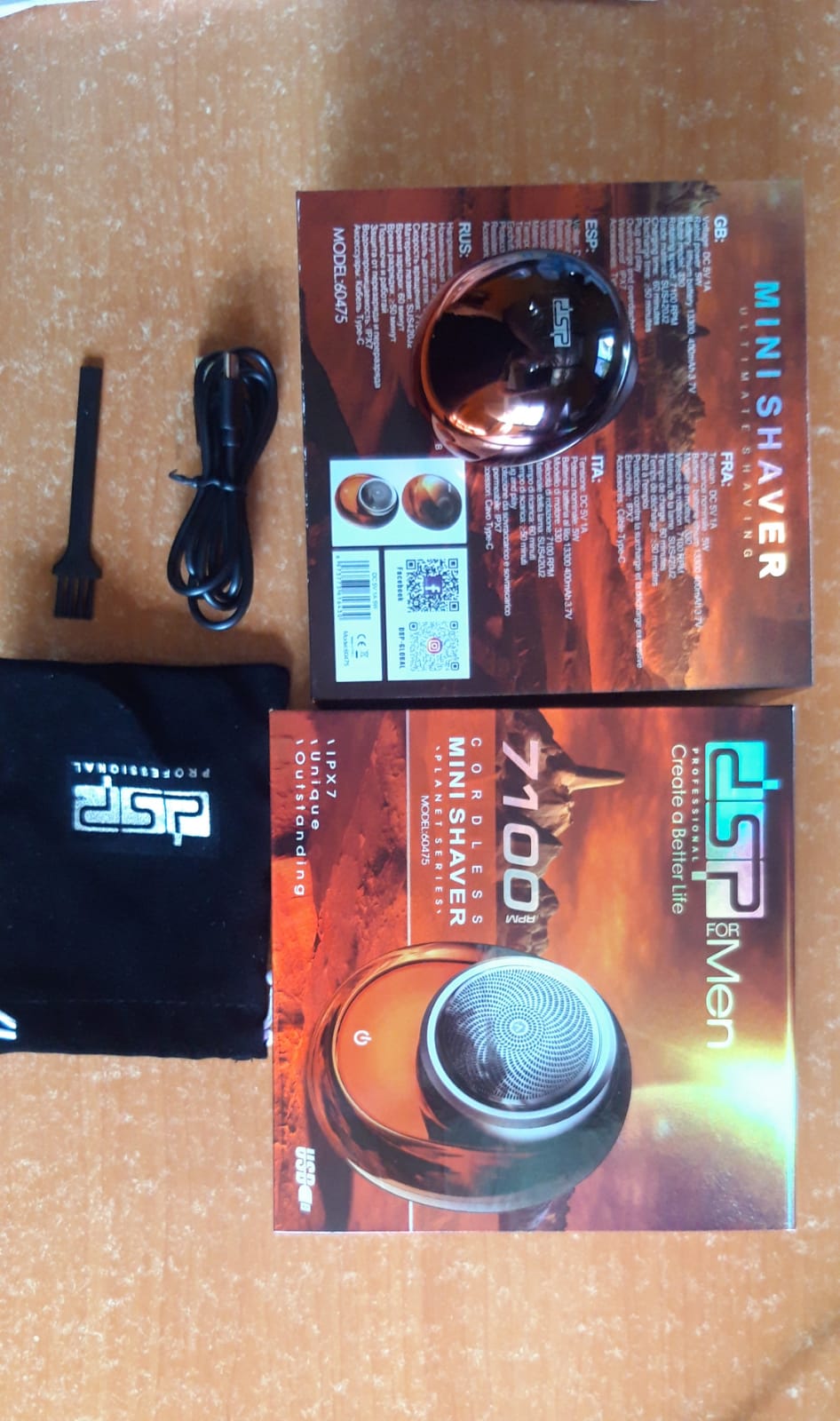 Maquina de barbear dsp para homens